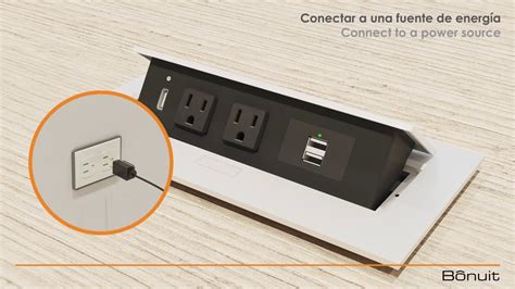 Tomacorrientes De Corriente Tr Y Puertos De Carga Usb Práctico