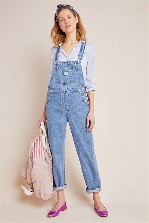 Levi S Vintage Denim Overalls In 2020 Vintage Denim Denim Overalls