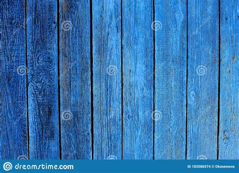 Textura De Tablas De Madera Azul Foto De Archivo Imagen De Neatness