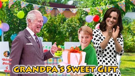 Catherine SHED TEARS As King Charles S SWEET GIFT To Prince George On