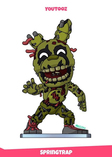 Remade The Springtrap Youtooz Because I Think He Got Too Oversimplified