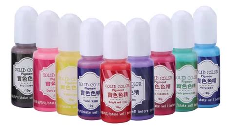 Colorante Epoxi En Gel De Resina Uv Colores G Cuotas Sin Inter S