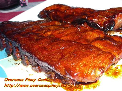 Baby Back Ribs Pinoy Style