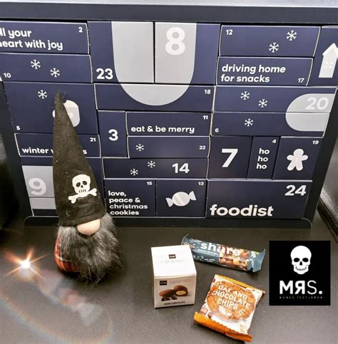 Foodist Gourmet Adventskalender Mrs Bones Testlabor