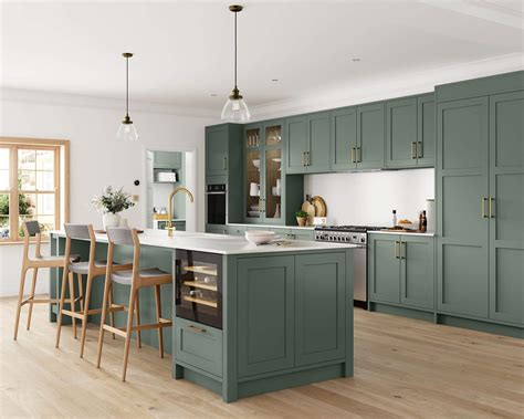 Marlow Sage Green Benchmarx Kitchens And Joinery