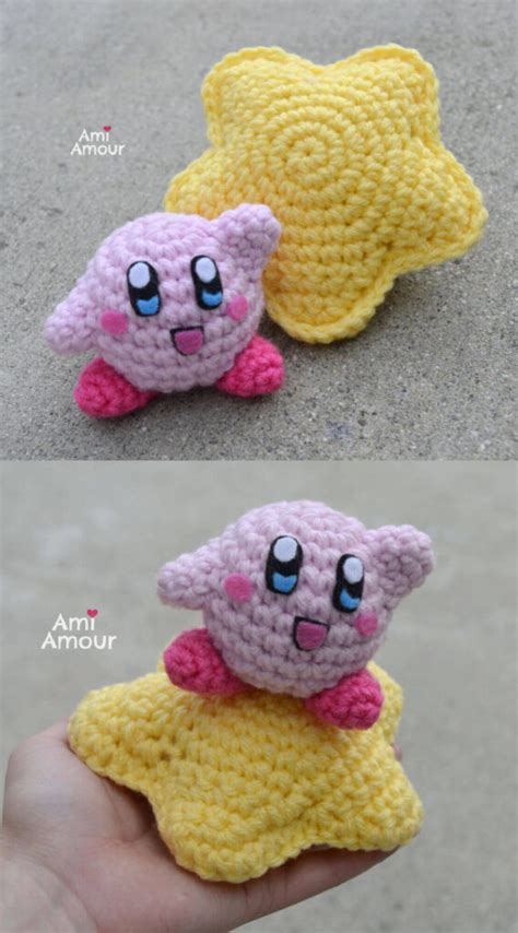 Kirby Amigurumi - Free Crochet Pattern - Ami Amour