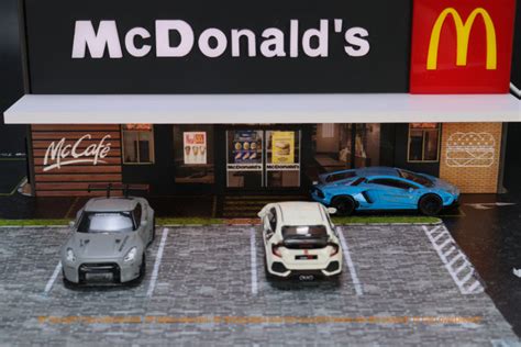 G Fans Mcdonald S Fast Food Diorama Set For Collection