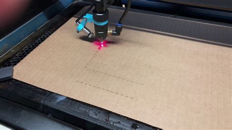 Laser Cutting Custom Cardboard Shipping Boxes Youtube