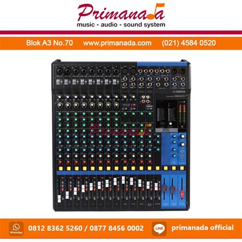 Jual Yamaha MG16XU Mixer Audio MG 16XU 16 Channel Original Shopee