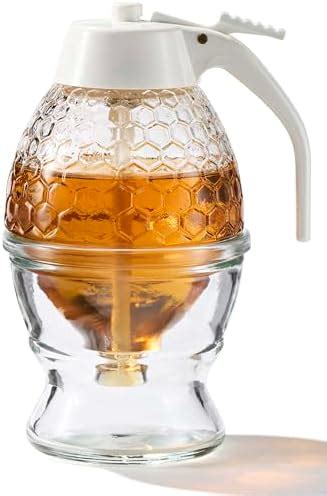 Amazon Honey Dispenser Jar Drip Proof Maple Syrup Dispenser