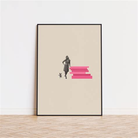 Legally Blonde Inspired Poster Minimalist Art Print Retro Etsy
