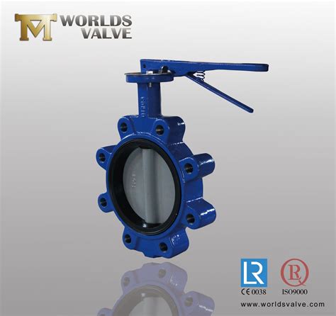 Inch Lever Operated Lug Butterfly Valve Pn Pn Pn Ansi Asme