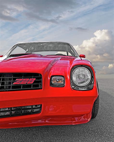 Re-sale Red - 78 Camaro Z28 Photograph by Gill Billington