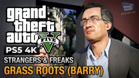 Gta 5 Ps5 Barry Grass Roots [gold Medal Guide 4k 60fps] Youtube