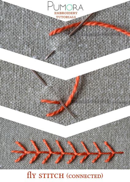 How To Embroider Leaves 9 Stitches For Leaf Embroidery