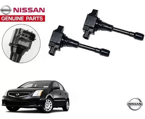 Kit 2 Bobinas De Encendido Nissan Sentra 2007 2012 Original Meses Sin