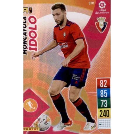 Soccer Trading Cards Moncayola Ídolos Adrenalyn XL 2021 22 La Liga