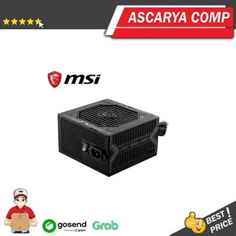 Jual MSI PSU MAG A550BN 550W 80 BRONZE PSU 550Watt Shopee Indonesia