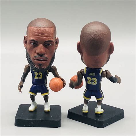 Bonecos De Basquete Nba Los Angeles Lakers Player Kit Figuras De