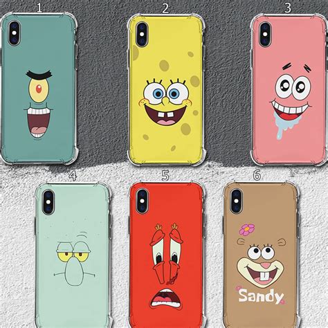 Jual Custom Anti Crack Soft D Spongebob For All Type Bisa Tambah