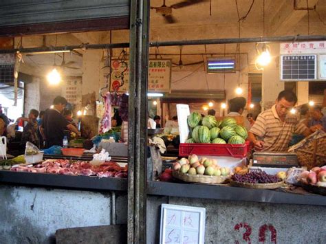 Fresh food market in Shanghai Free Photo Download | FreeImages