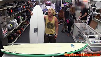 Amateur Surfer Trios With Pawnbroker For Cash Xvideos