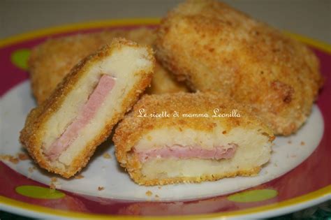 Crocchette Di Patate E Prosciutto Cotto Al Forno Ricetta Finger Food