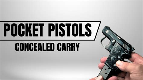 Best Pocket Pistols For Concealed Carry In 2023 YouTube