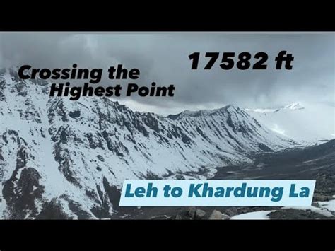 Leh To Khardung La Adventure Ride On Wagon R Viral Khardungla Leh