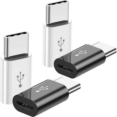 Adapter Micro USB Auf USB C Micro USB Buchse Zu USB C Stecker OTG