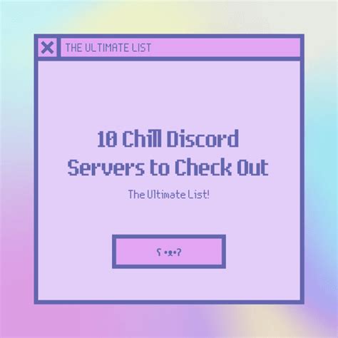 10 Chill Discord Servers To Check Out The Ultimate List Hubpages