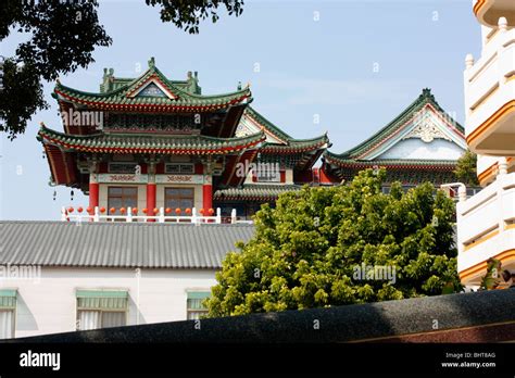 Zhu Xi Buddhist Temple and monastery in Tainan, Taiwan Stock Photo - Alamy