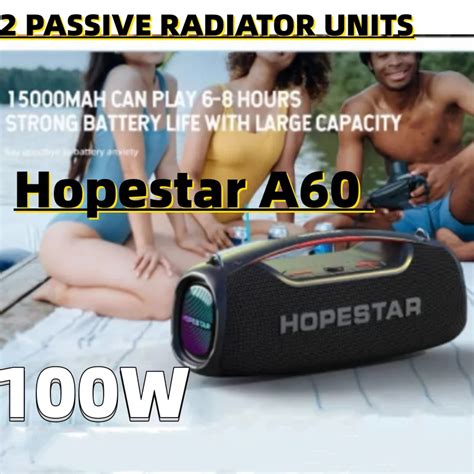 Hopestar A W Bluetooth Speaker High Power Outdoor Waterproof