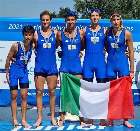 Canottaggio Mondiali Junior Medaglie Italia Una D Oro Altri