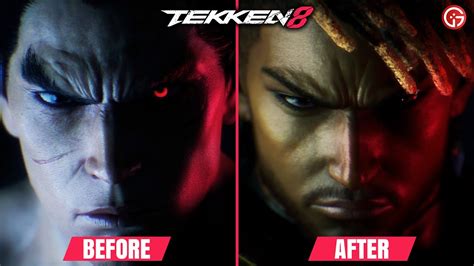 Tekken 8 Main Menu Comparison Kazuya Mishima Vs Eddy Gordo YouTube