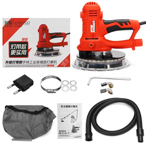 220v 180mm Wall Polisher Automatic Wall Putty Polishing Sanding Machine