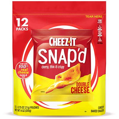 Cheez It Snap D Double Cheese Multi Pack Cheez It