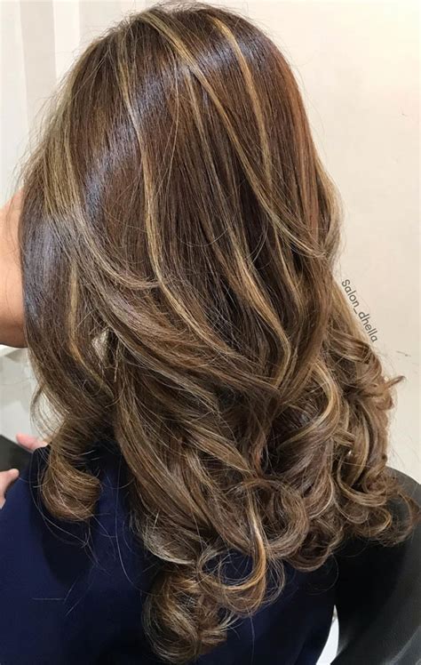 33 Brown Hair Illuminated Blonde Highlights Ideas : Brown Hair with ...