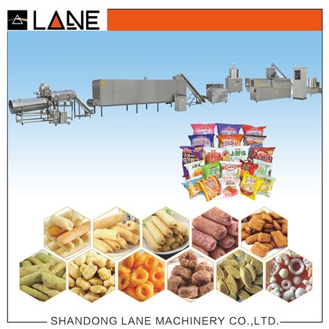 Chocolate Core Filling Puffed Snacks Food Extruder Machine China