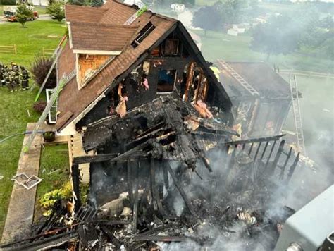 Crews Battle House Fire In York County Pa