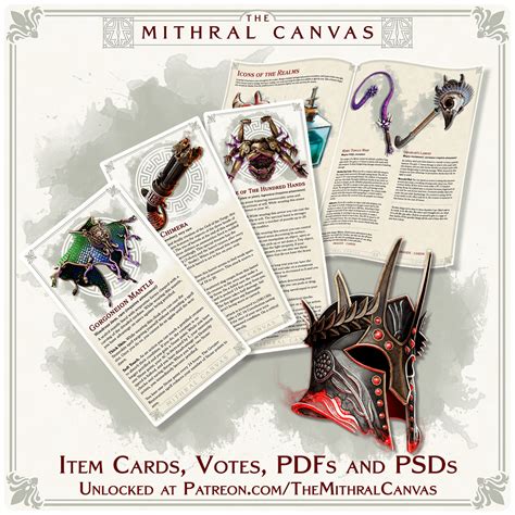 Oc Art Tenets Of Torment Wondrous Item The Mithral Canvas 5e R