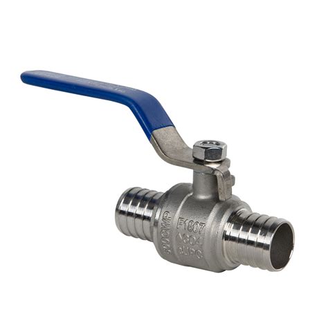 1 PEX 304 Stainless Steel Ball Valve U S Plastic Corp