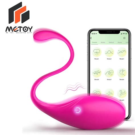 Metoy Electric Shock App Vibrators For Women Vaginal Egg Kegel Ball