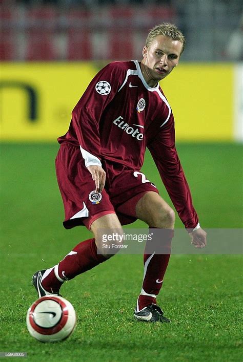 Michal Kadlec of Sparta Prague on the ball during the UEFA Champions | Sparta prague, Prague, Sparta