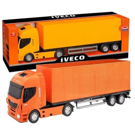 Caminh O Carreta Infantil Iveco Hi Way Ba Usual Plastic Mercadolivre