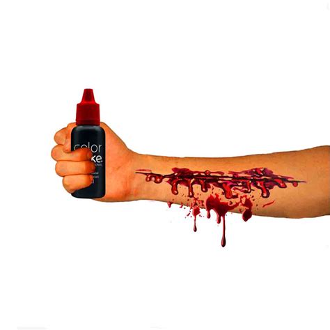 Sangue Falso Colormake Tatuagem Falsa Halloween