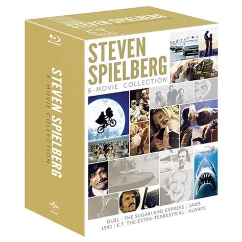 Steven Spielberg BLU RAY 6 Movie Collection Box Set Korean Edition