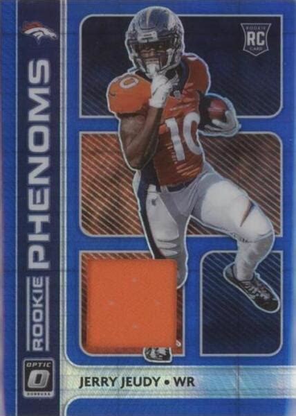 Panini Donruss Optic Rookie Phenoms Blue Hyper Prizm Rp Jerry