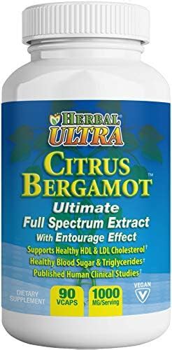 Citrus Bergamot Ultimate 90 Vcaps Only Full Spectrum Extract With