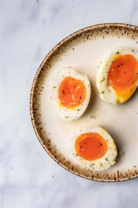 How To Make Jammy Boiled Eggs Food By Mars